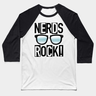 NERDS ROCK Baseball T-Shirt